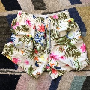 Patterned Swim Shorts